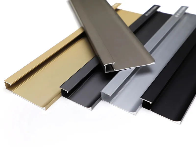 Aluminium Skirting Board with Light Strip Channel ASBL-50